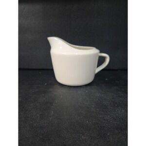 Real Simple White Creamer Pitcher, Sturdy Gravy Sauce Pitcher, Butter‎ Pitcher